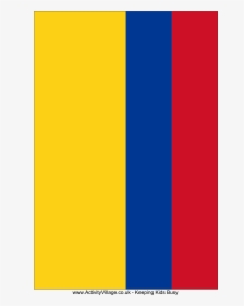 Free Printable Colombia Flag - Imagen Bandera De Colombia Para Imprimir, HD Png Download, Transparent PNG