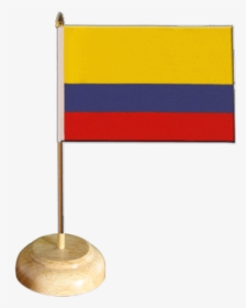 Colombia Table Flag - Flag, HD Png Download, Transparent PNG