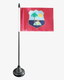 Colombia Table Desk Flag National Country Hand Waving - West Indies Flag, HD Png Download, Transparent PNG