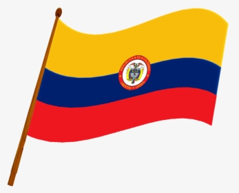 Bandera De La República De Colombia - Bandera De Colombia Dibujo Png, Transparent Png, Transparent PNG