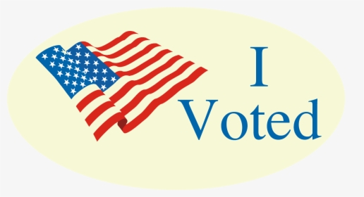 Emory Students Engage In Election - Transparent I Voted Sticker Png, Png Download, Transparent PNG