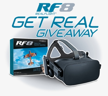 Enter To Win An Oculus Rift Vr Headset During The Realflight - Realflight, HD Png Download, Transparent PNG