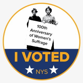 New York State - Voted 100 Years Women, HD Png Download, Transparent PNG