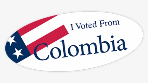 Voted From Abroad Sticker, HD Png Download, Transparent PNG