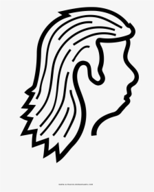 Redneck Mullet Coloring Page - Illustration, HD Png Download, Transparent PNG