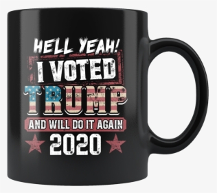 I Voted Trump And Will Do It Again 2020 President Mug - Beer Stein, HD Png Download, Transparent PNG
