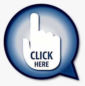 #click #here #clickhere #button #sticker #ftestickers - Sign, HD Png Download, Transparent PNG