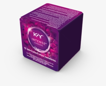 K Y Intense Natural Rubber Latex Condom With Silicone - Ky Condoms, HD Png Download, Transparent PNG
