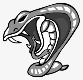 Snake Drawing King Cobra Clip Art - Transparent Background Mascot Logo Png, Png Download, Transparent PNG
