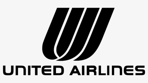 Black United Airlines Logo, HD Png Download, Transparent PNG