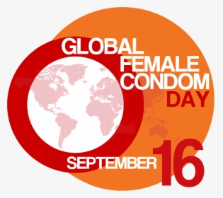 Global Female Condom Day Logo - World Map, HD Png Download, Transparent PNG