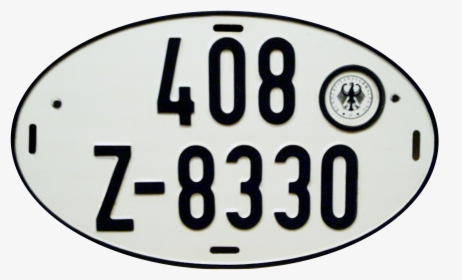 License Plate Of Germany For Export Vehicles - Germany Export License Plate, HD Png Download, Transparent PNG