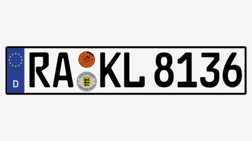 Transparent License Plate Png - Car Plate Number Png, Png Download, Transparent PNG