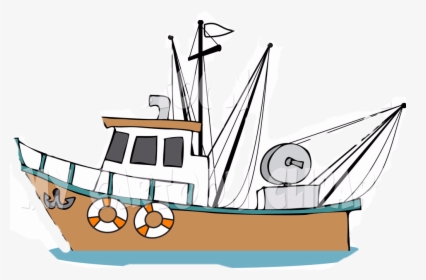 C Fakepath Old Fishing Boats Clip Art Http - Fishing Boat Png, Transparent Png, Transparent PNG