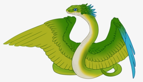Starborn Alignment - Winged Feathered Serpent, HD Png Download, Transparent PNG
