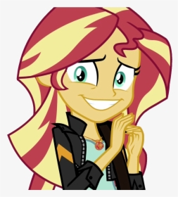 Creepy Smile, Equestria Girls, Faic, Mirror Magic, - My Little Pony Equestria Girls Sunset Shimmer Evil, HD Png Download, Transparent PNG