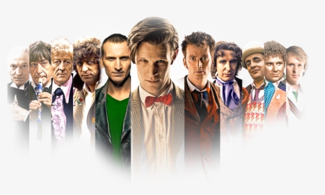 Doctor Who S 50th Anniversary 1963-2013 - All Doctor Whos Png, Transparent Png, Transparent PNG