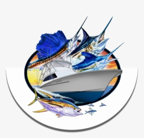Sandra D Outer Banks Sport Fishing Charters - Sport Fishing Logo Design, HD Png Download, Transparent PNG
