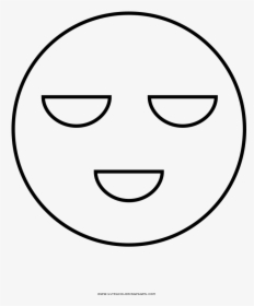 Creepy Coloring Page - Smiley, HD Png Download, Transparent PNG