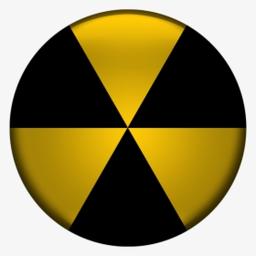 Radioactive Decay Radiation Radioactive Contamination - Black And Yellow Icon, HD Png Download, Transparent PNG