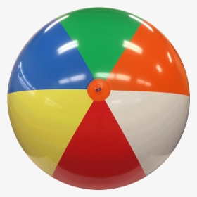 Beach Balls Png - Beach Ball 4 Colors, Transparent Png, Transparent PNG