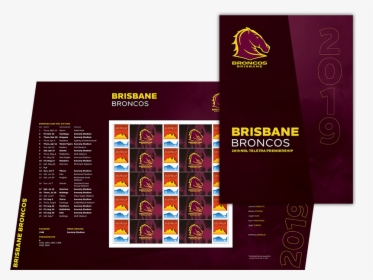 Nrl 2019 Brisbane Broncos Stamp Pack Product Photo - Fremantle Dockers 2019, HD Png Download, Transparent PNG