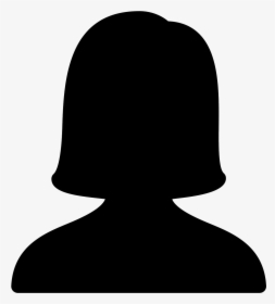 Female Filled Icon Kostenloser - Human Silhouette Head And Shoulders, HD Png Download, Transparent PNG
