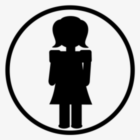 Human Behavior,silhouette,area - Presentation Icon In Circle, HD Png Download, Transparent PNG