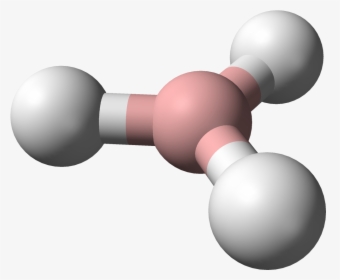 Borane 3d Balls - Bh3 Molecule, HD Png Download, Transparent PNG