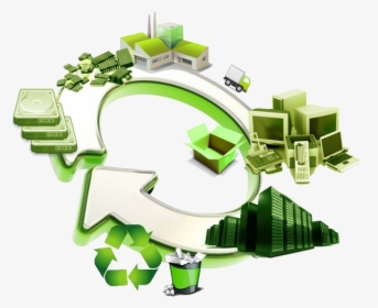 Green It Banner Icon - Waste Management Png, Transparent Png, Transparent PNG