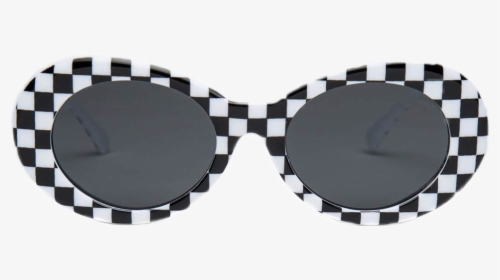 #checkered #sunglasses #glasses #niche #nichememe #clothes - Checkered Glasses, HD Png Download, Transparent PNG