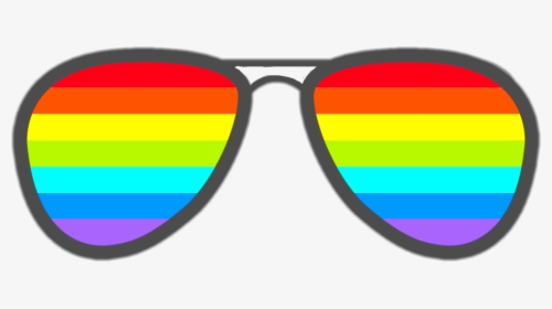 Rainbow Sunglasses Transparent Clipart, HD Png Download, Transparent PNG