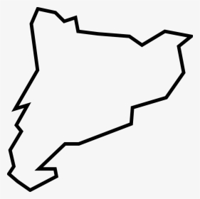 Catalonia Blank Map Computer Icons Geography - Catalonia Map Outline, HD Png Download, Transparent PNG