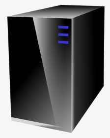 Server Computer Case Computer Pc Network Cube Flat - Computer Case, HD Png Download, Transparent PNG