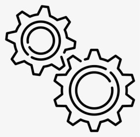 Oregon State Gears Icon - Settings Icon White Background, HD Png Download, Transparent PNG