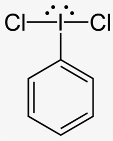 Phicl2 2d Skeletal With Explicit Lone Pairs - 3 Phenylbut 1 Ene, HD Png Download, Transparent PNG