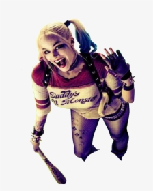 Harley Quinn Aerial Shot Png Image - Suicide Squad Harley Quinn Png, Transparent Png, Transparent PNG