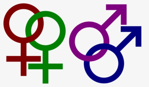 Gender Symbols For Homosexuality - Same Sex Relationships, HD Png Download, Transparent PNG