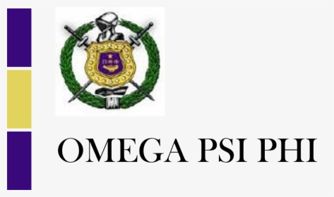 Omega Psi Phi Fraternity - Omega Psi Phi Crest Png, Transparent Png, Transparent PNG