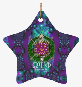 Omega Psi Phi - Purple And Green Art, HD Png Download, Transparent PNG