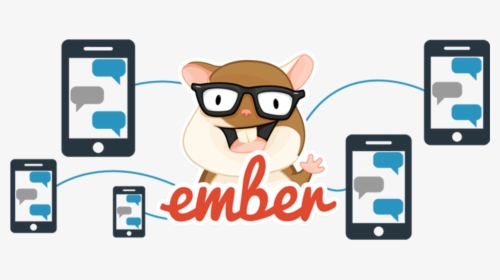 User Detection And Message History Using Ember - Ember Js Logo Png, Transparent Png, Transparent PNG
