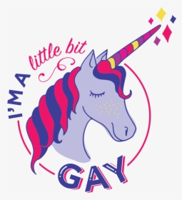 I M A Little Bit Gay - Gay Sticker Png, Transparent Png, Transparent PNG