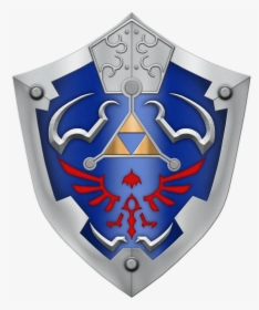 Hylian Shield Png - Legend Of Zelda Shield Drawing, Transparent Png, Transparent PNG