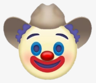 Emoji Yeehaw Yeehonk Clown Cowboy Clipart , Png Download - Clown Cowboy Emoji, Transparent Png, Transparent PNG