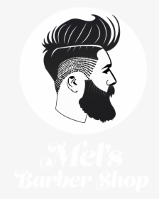 Barber Haircut Logo Png, Transparent Png, Transparent PNG