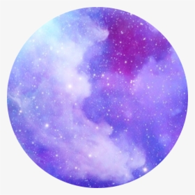 Purplesky Dark Aesthetic Glitter Stars Background Clouds - Aesthetic Clouds And Stars, HD Png Download, Transparent PNG