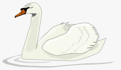 Free White Swan Download Png Clipart - Swan Clip Art, Transparent Png, Transparent PNG