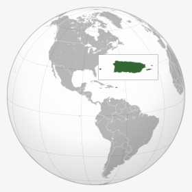 Transparent Dominica Flag Png - Dominican Republic Map Globe, Png Download, Transparent PNG
