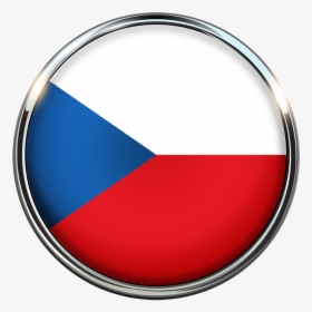 Czech Republic Flag Circle Free Picture - Bandeira Republica Checa Png, Transparent Png, Transparent PNG
