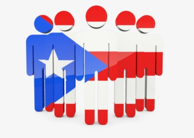 Puerto Rico Flag Clipart Png - Pakistan People Png, Transparent Png, Transparent PNG